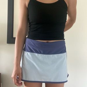 Low rise tennis skirt